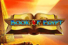 logo book of egypt deluxe novomatic