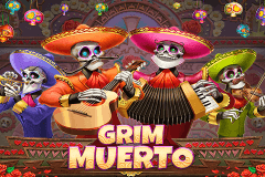 logo grim muerto playn go kolikkopeli netissa