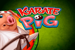 logo karate pig microgaming kolikkopeli netissa