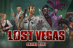 logo lost vegas microgaming kolikkopeli netissa