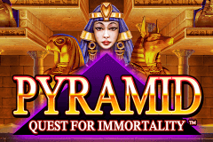 logo pyramid quest for immortality netent kolikkopeli netissa