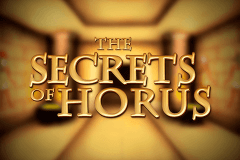 logo secrets of horus netent kolikkopeli netissa