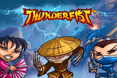 logo thunderfist netent kolikkopeli netissa