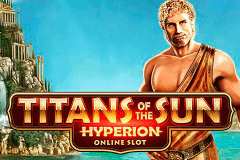 logo titans of the sun hyperion microgaming kolikkopeli netissa