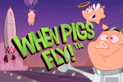 logo when pigs fly netent kolikkopeli netissa