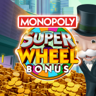 Monopoly Super Wheel Bonus logo