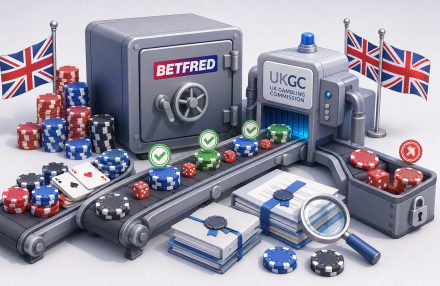 UKGC määrää Betfred-operaattorille 1,2 miljoonan dollarin sakon sosiaalisen vastuun laiminlyönnistä img