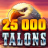25000 Talons logo