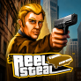 The Reel Steal logo