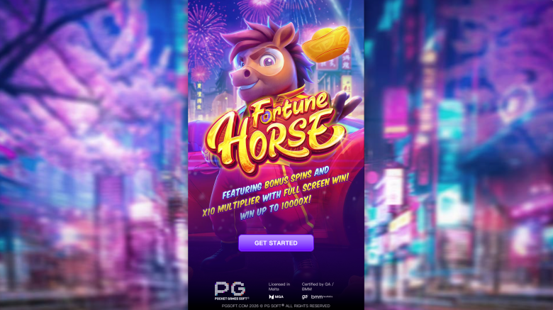 Fortune Horse Main Screen