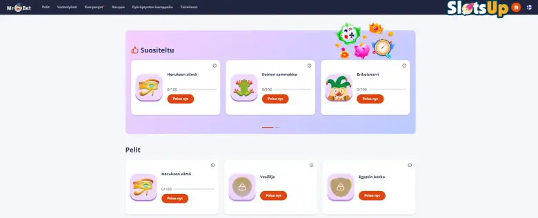 Mr.Bet Online Casino saavutukset