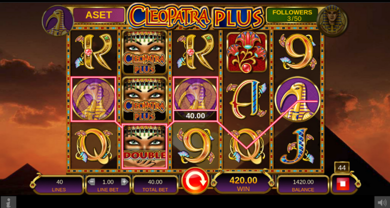 Cleopatra Plus SlotsUp kokemus
