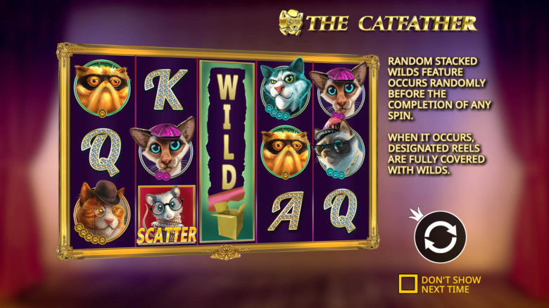 The Catfather Main Screen