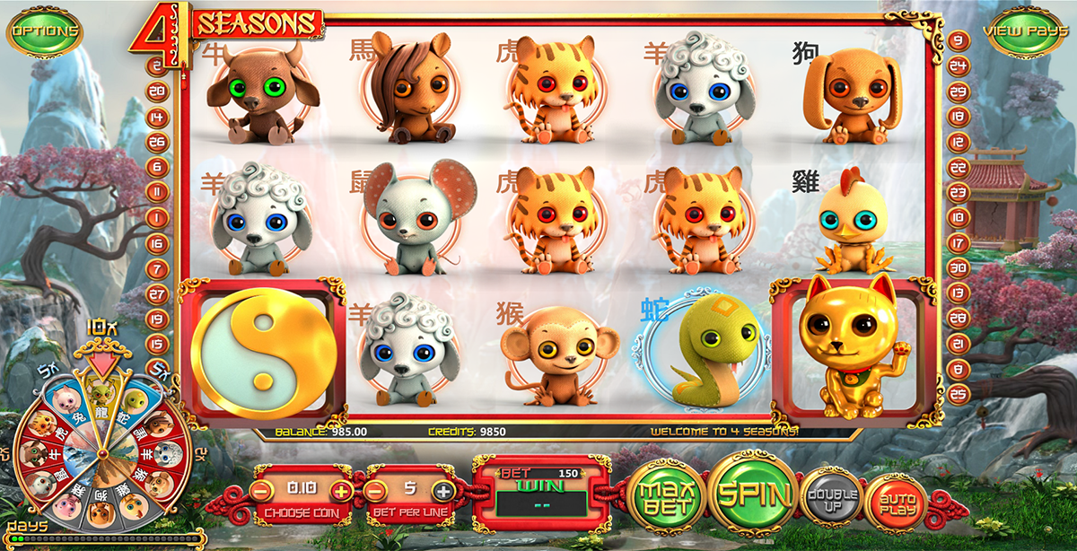 4 seasons betsoft casino 