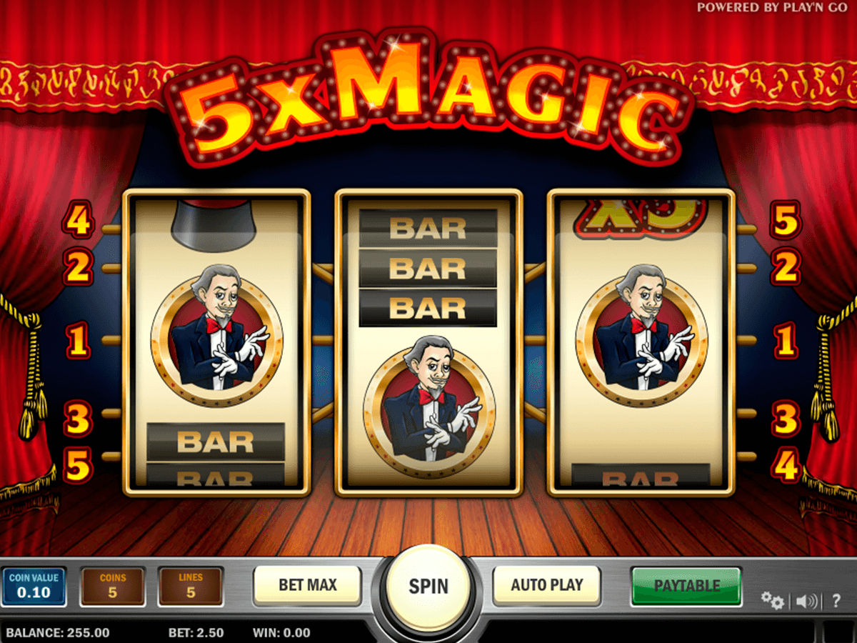 5x magic playn go casino 