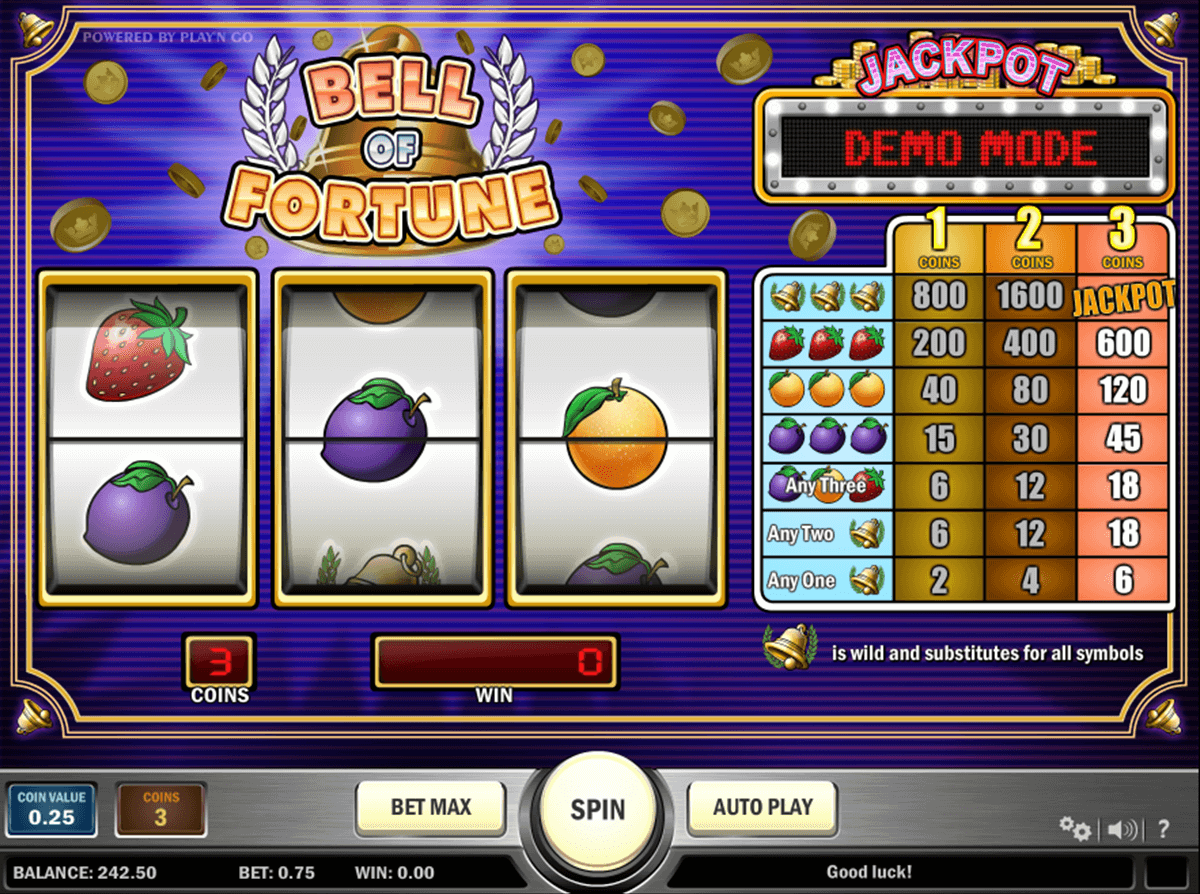 bell of fortune playn go casino 