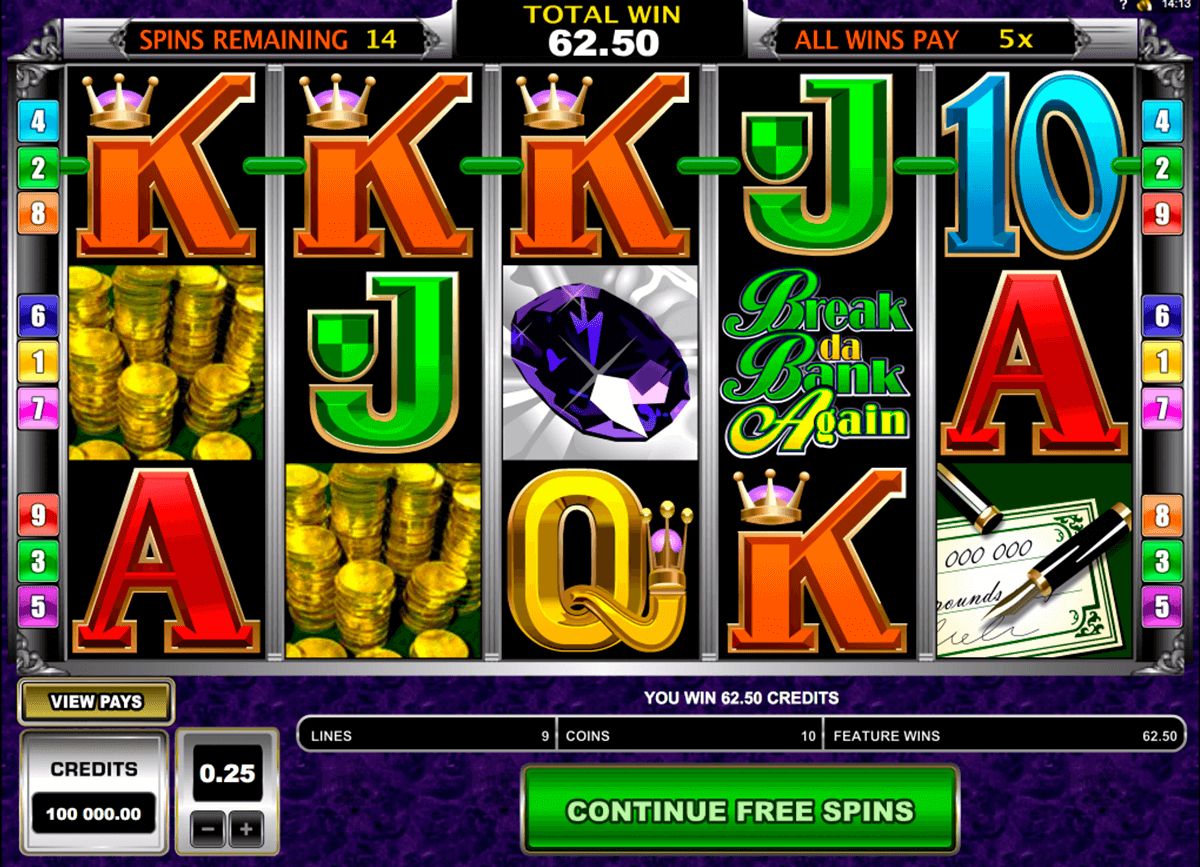 break da bank again microgaming casino 