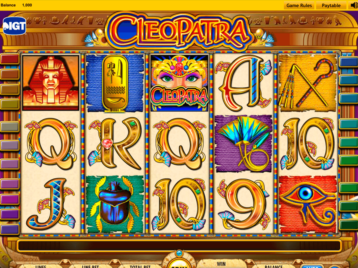 cleopatra igt casino 