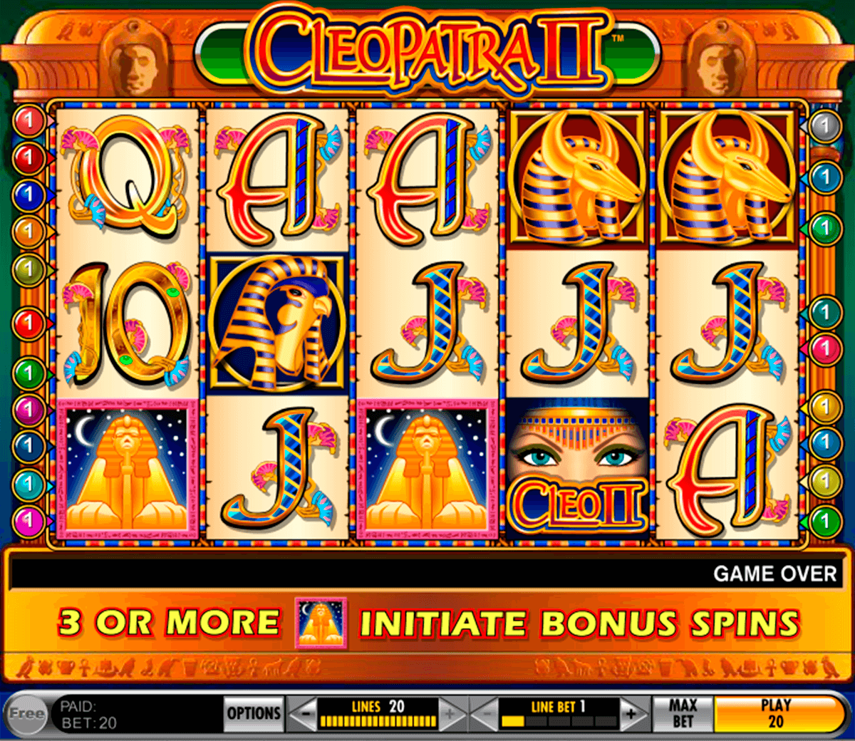 cleopatra ii igt casino 
