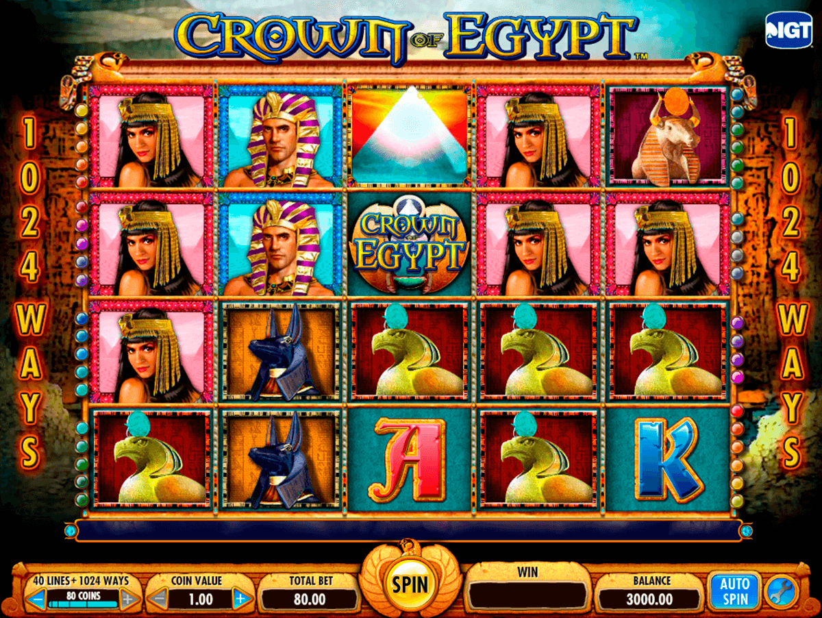 crown of egypt igt casino 