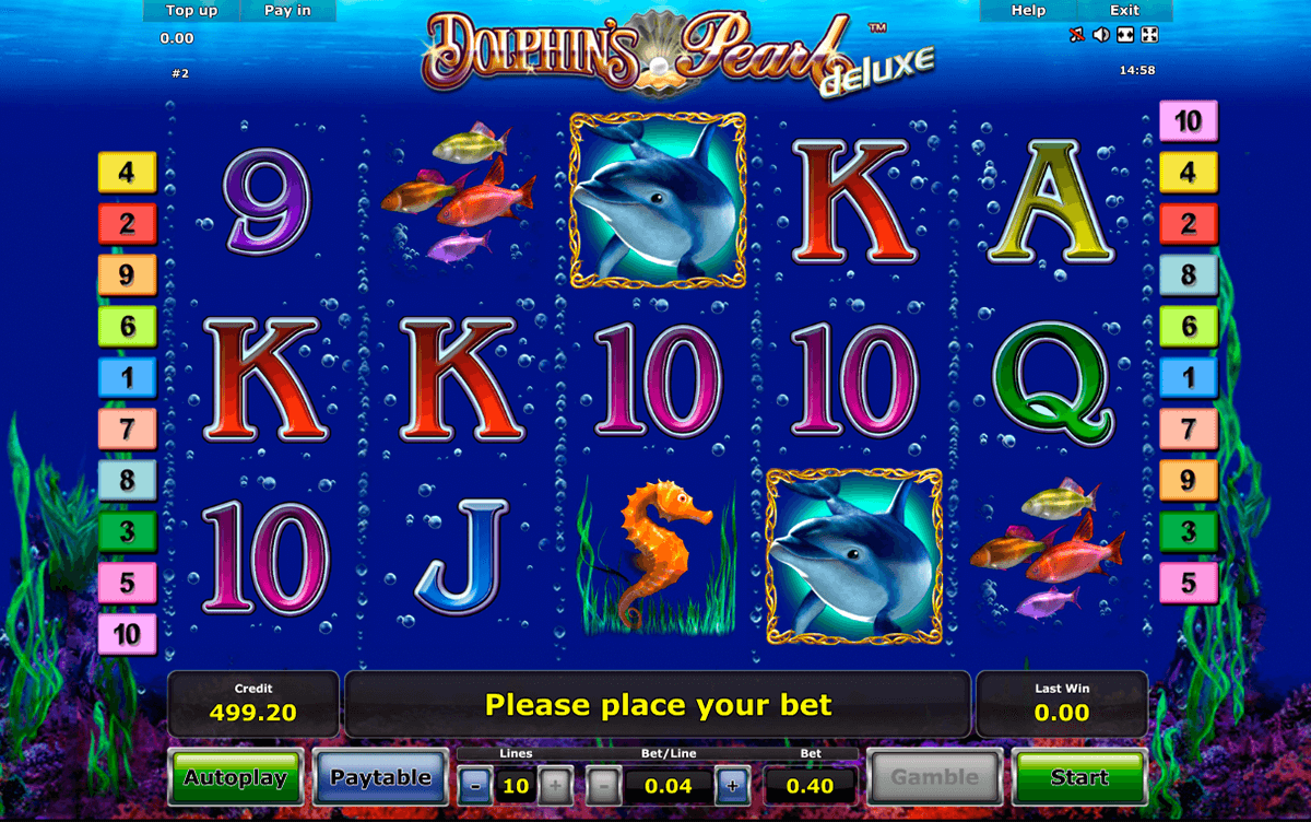 dolphins pearl deluxe novomatic casino 