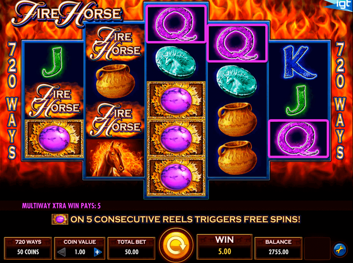 fire horse igt casino 