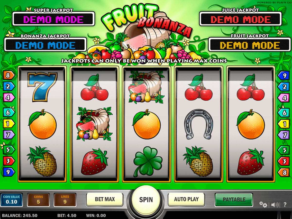 fruit bonanza playn go casino 
