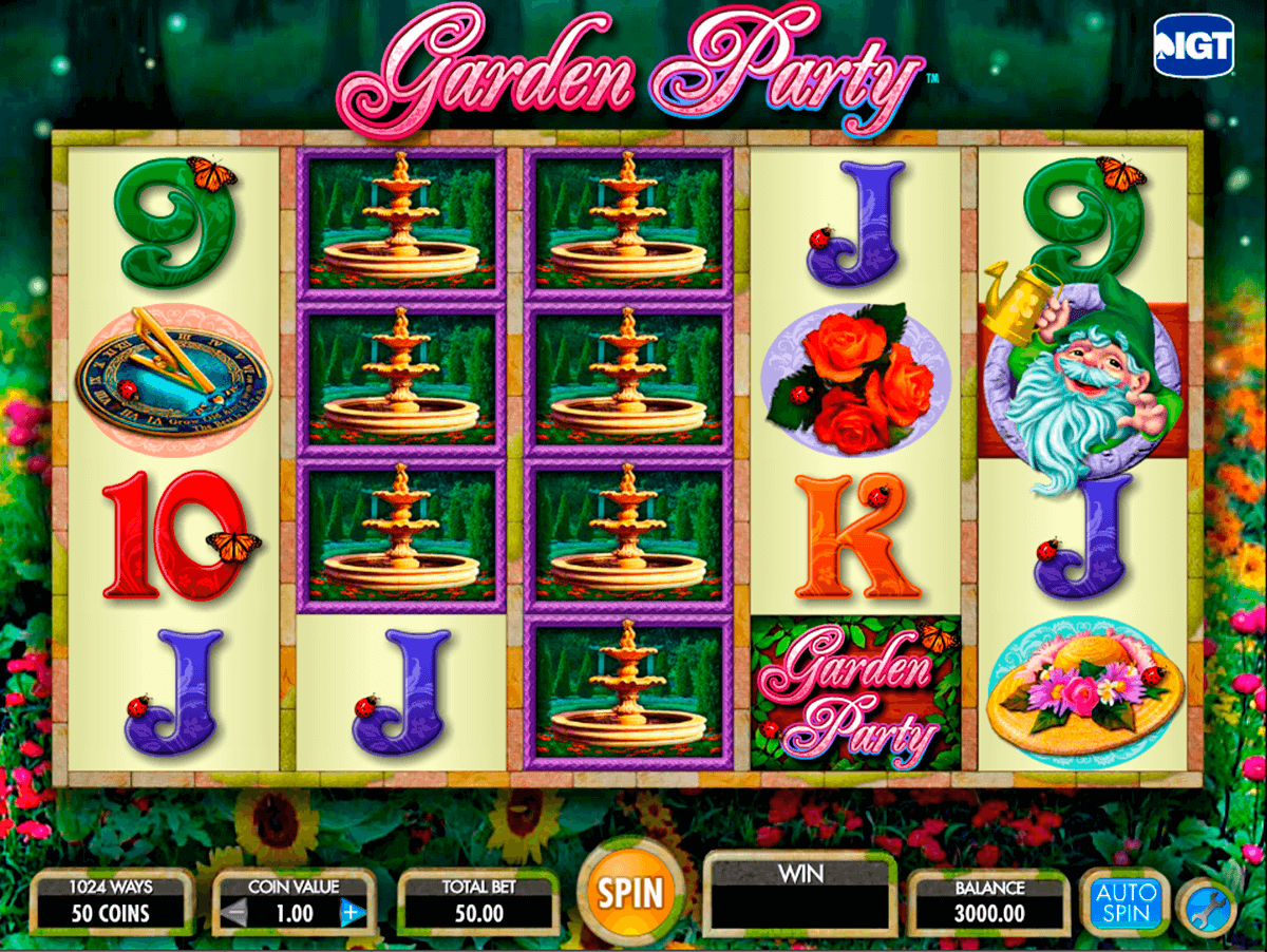 garden party igt casino 