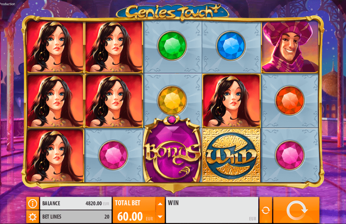 genies touch quickspin casino 