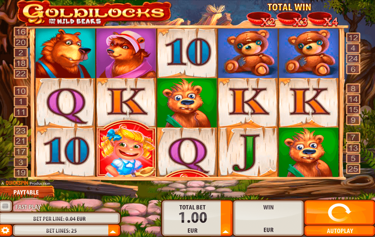 goldilocks quickspin casino 