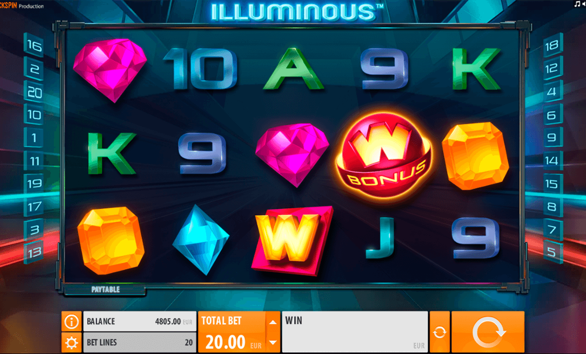 illuminous quickspin casino 