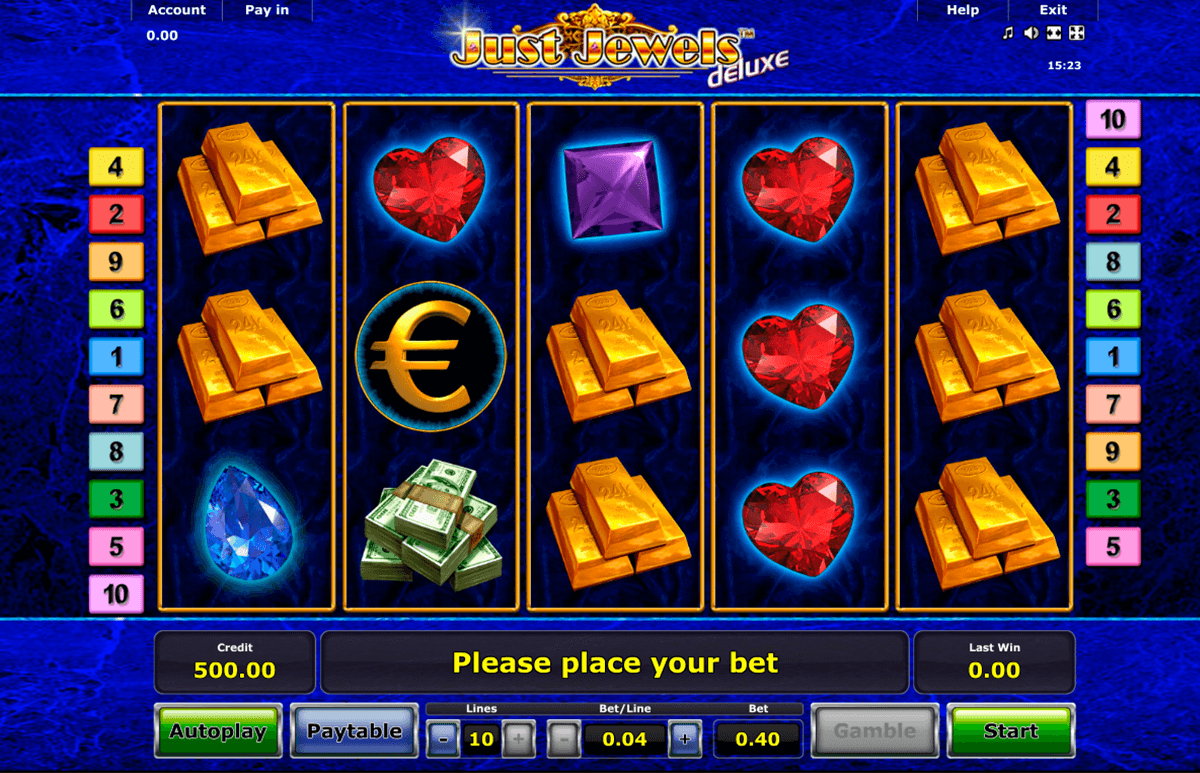 just jewels deluxe novomatic casino 
