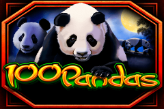 logo 100 pandas igt kolikkopeli 