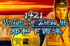 logo 1421 voyages of zheng he igt kolikkopeli 