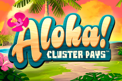 logo aloha cluster pays netent kolikkopeli 