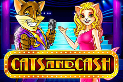 logo cats and cash playn go kolikkopeli 