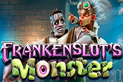 logo frankenslots monster betsoft kolikkopeli 