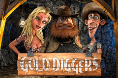 logo gold diggers betsoft kolikkopeli 