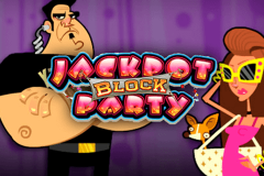 logo jackpot block party wms kolikkopeli 