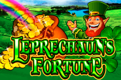 logo leprechauns fortune wms kolikkopeli 