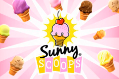 logo sunny scoops thunderkick kolikkopeli 
