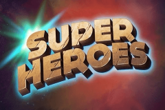 logo super heroes yggdrasil kolikkopeli 
