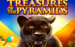 logo treasures of the pyramids igt kolikkopeli 