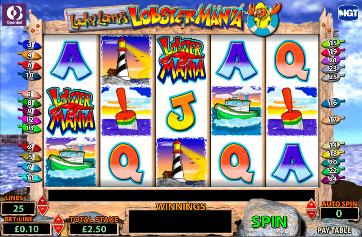 lucky larrys lobstermania igt casino 