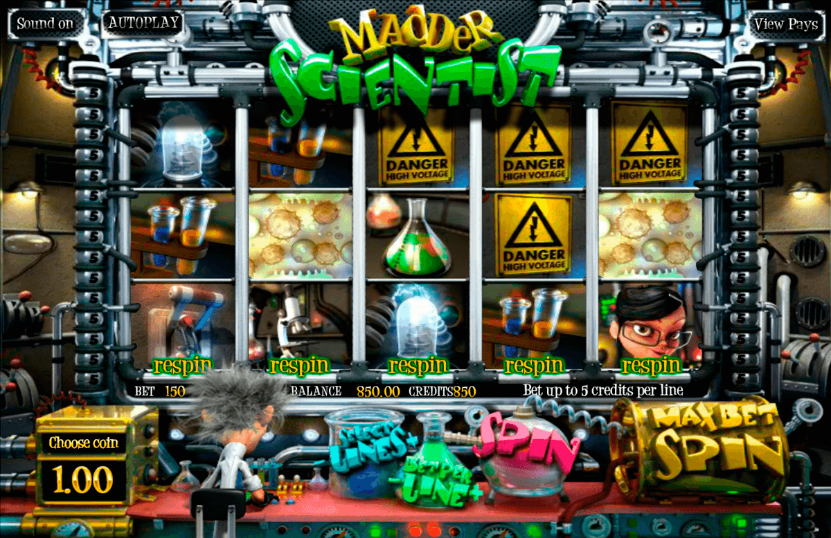 madder scientist betsoft casino 
