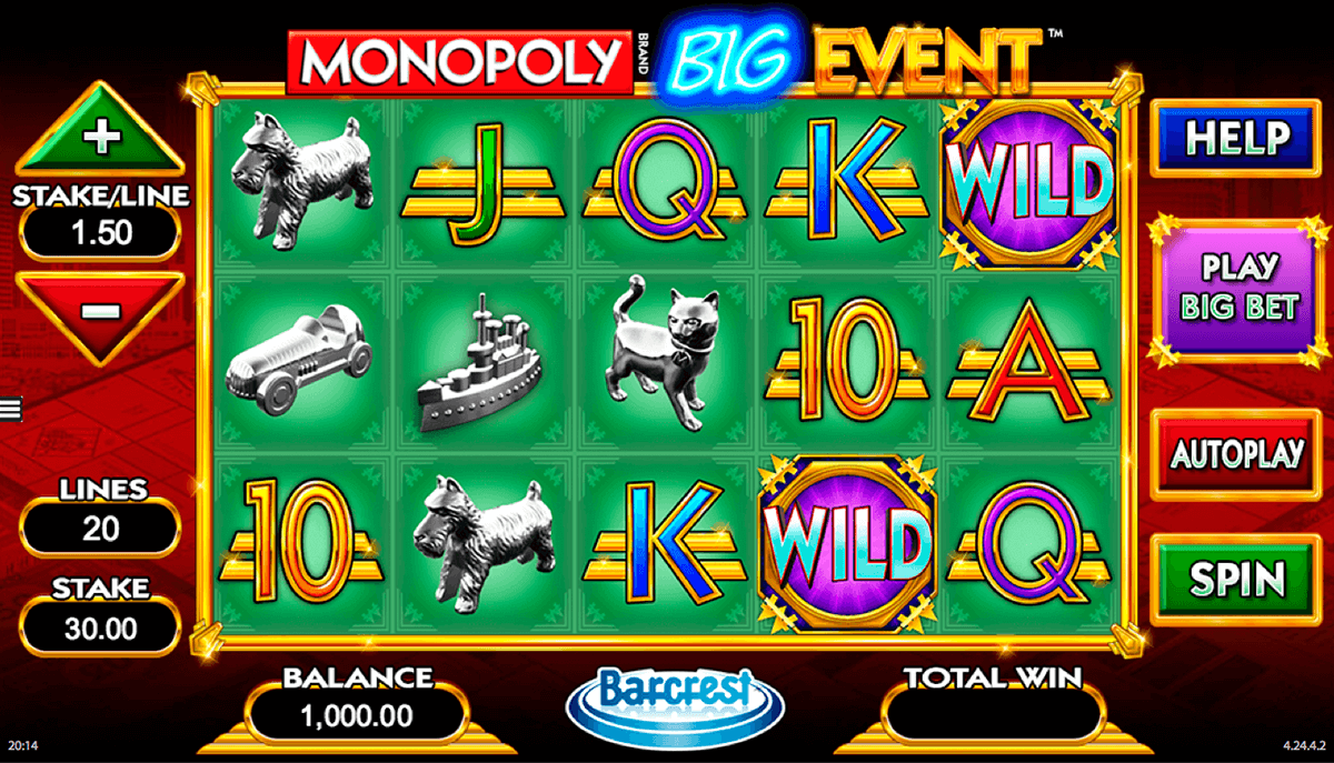 monopoly big event wms casino 