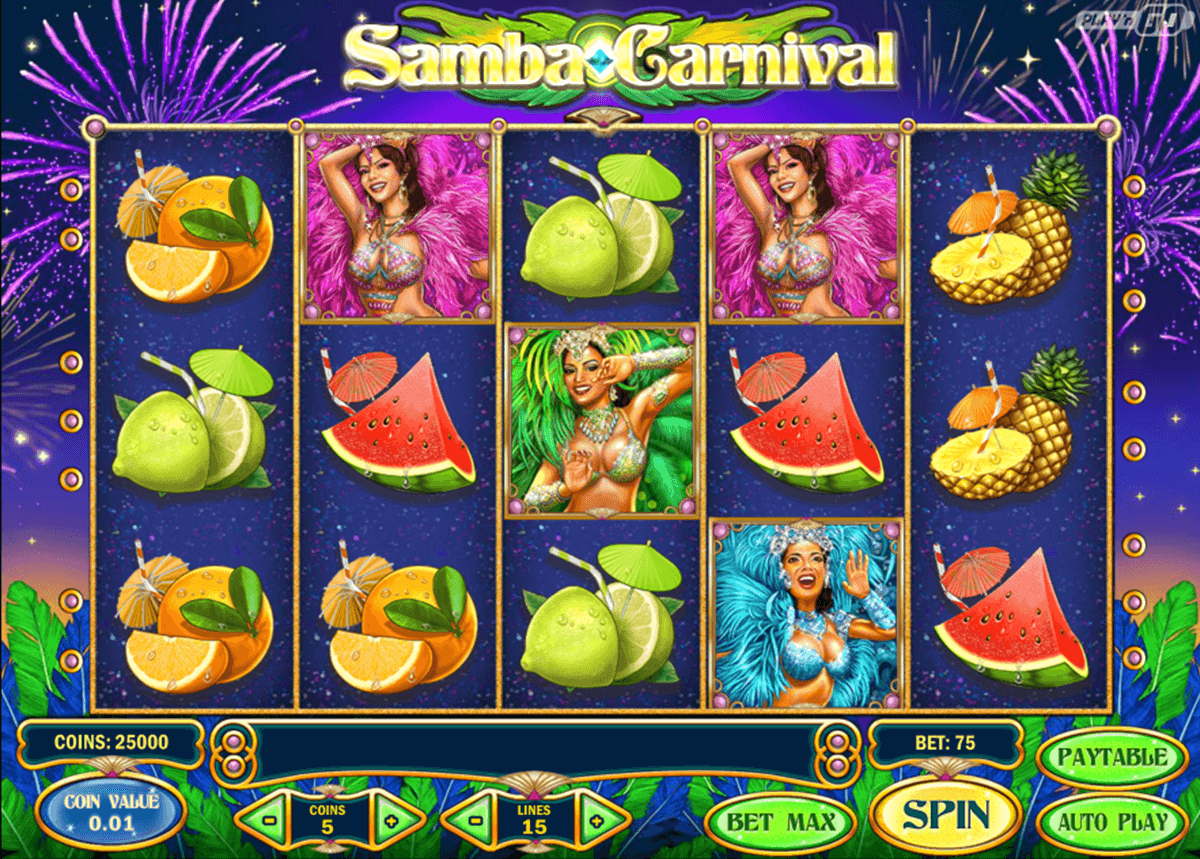 samba carnival playn go casino 