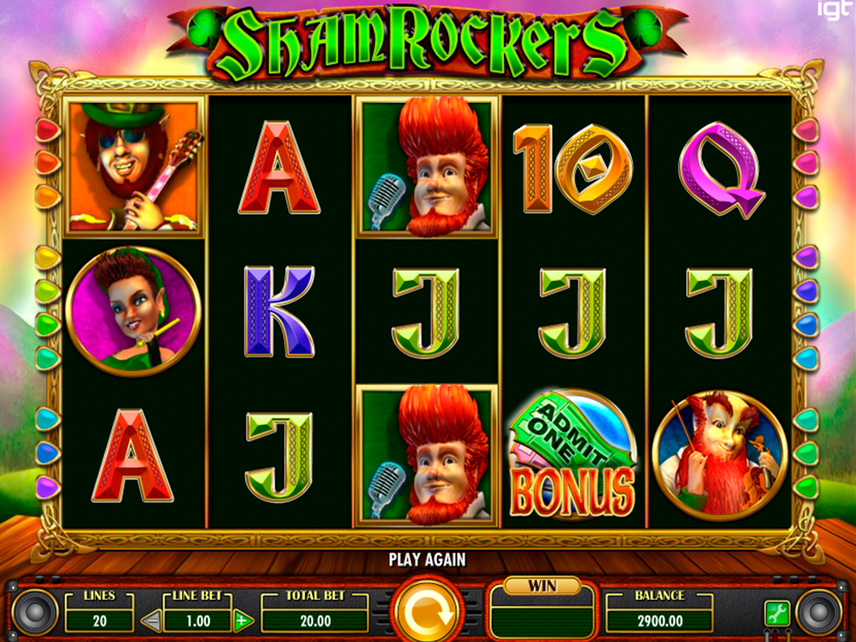 shamrockers igt casino 