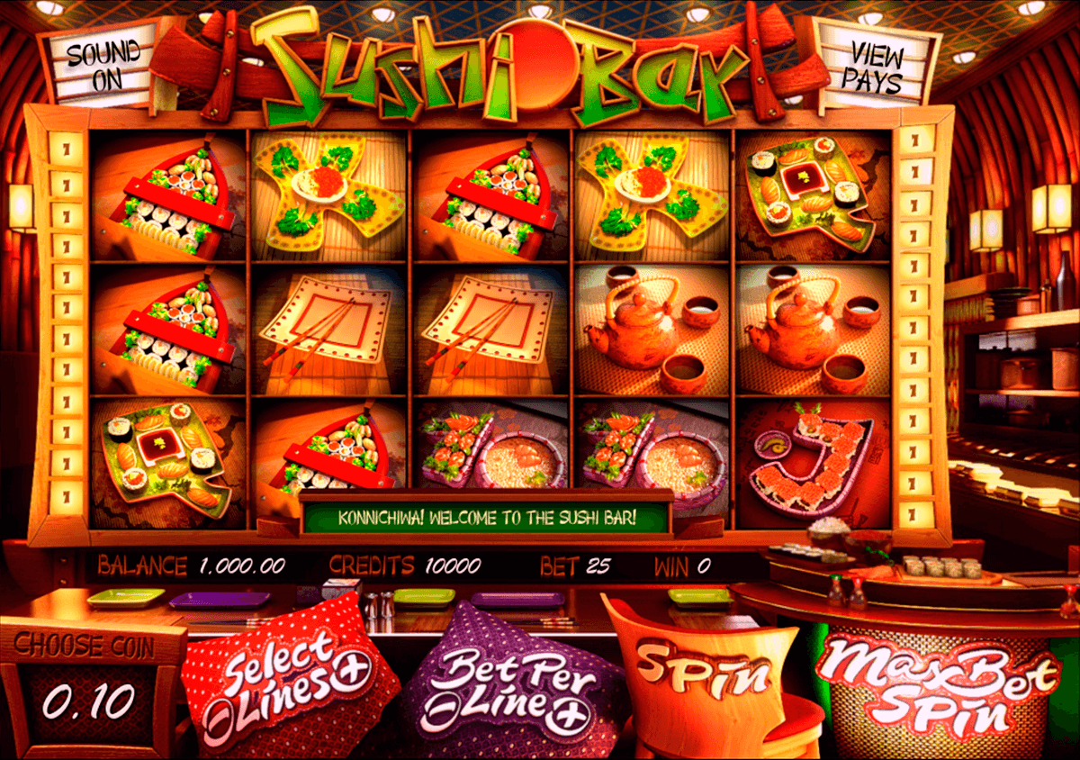 sushi bar betsoft casino 
