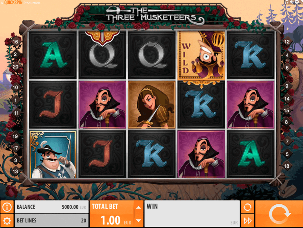 the three musketeers quickspin casino 